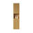 MITCH 59" Tall Bathroom Wall Mounted Cabinet, Narrow Storage Cabinet With Doors And Shelves, Suitable For Small Spaces, Applicable To Bathroom, Living Rooms And Laundry, Corolla Oak Woodgrain Color