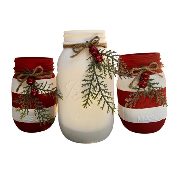 Tis the Season to Be Jolly Lighted Santa Jar Lighted Jars 