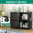 Keydy 31.5'' Wide 2 -Drawer Mobile Steel File Cabinet-1386447311