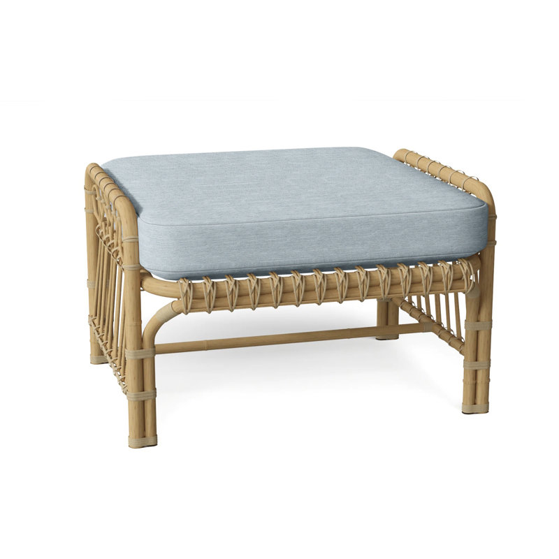 Savannah Outdoor Ottoman, Ocean