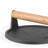 Commercial Chef 7" Cast Iron Round Grill Press with Wood Handle