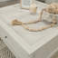 Table basse, finition GRIS CLAIR
