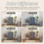Meuble-lavabo simple 18 po avec lavabo moderne pour petit espace-1160246265