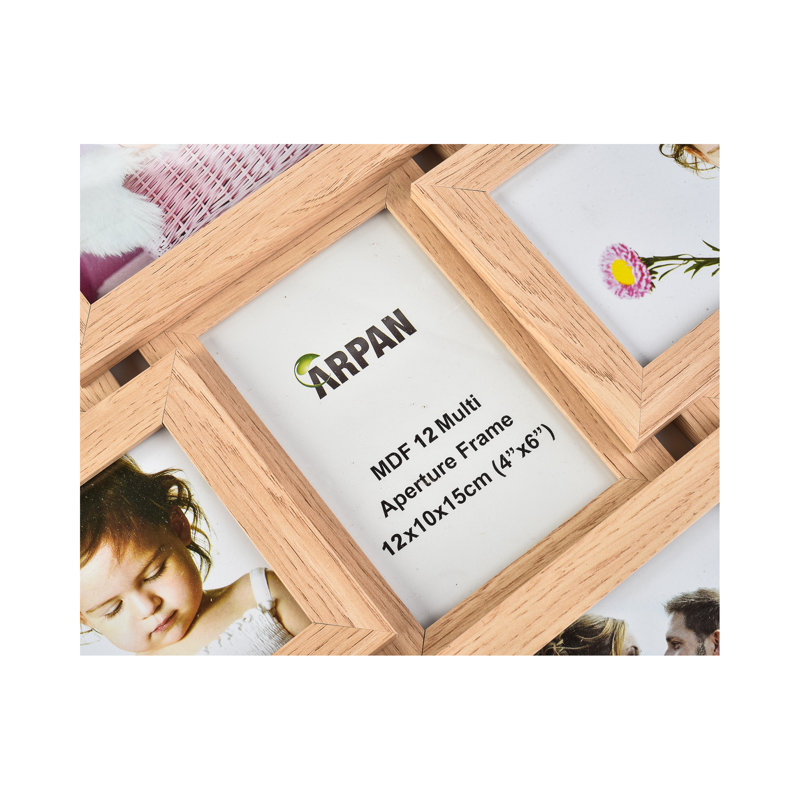 Laduke Matte Picture Frame, Natural