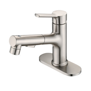 Robinet de salle de bain extractible, robinet de lavabo monotrou avec 3 modes de pulvérisation