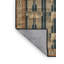 Machine Washable Art Deco Brown Area Rug-1792532874