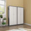 Armoire de rangement en acier à 6 tablettes Delvale (H 70,87 po x l 31,5 po x P 15,7 po)-2001350581