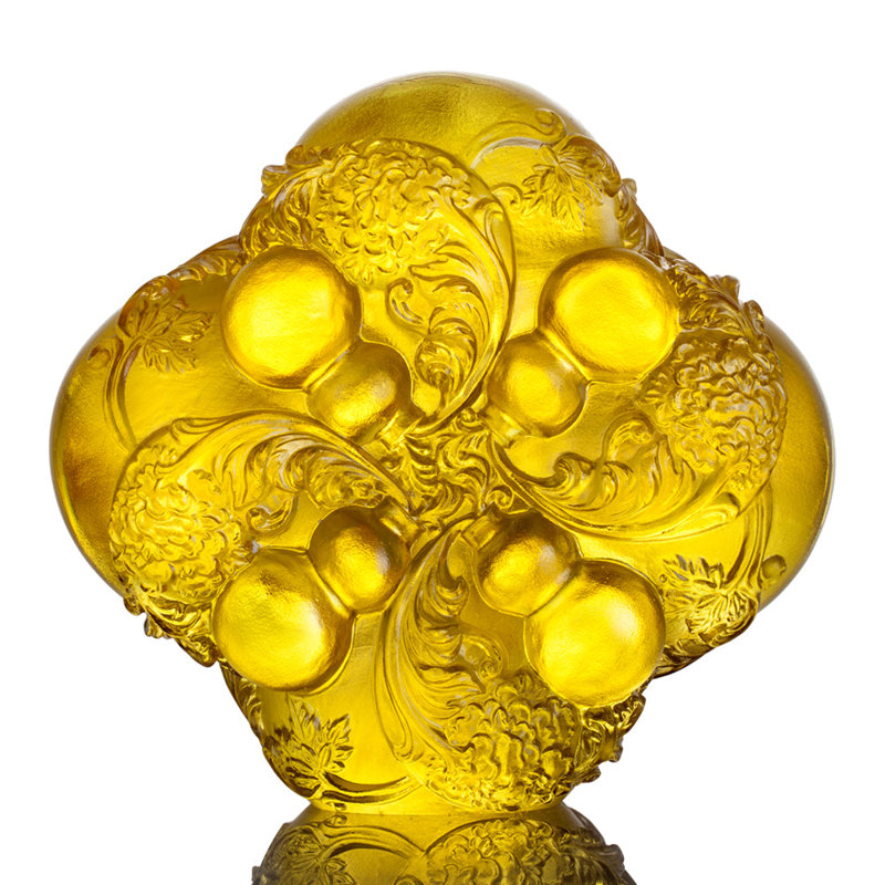 Gourd Well of Fortune Sculpture