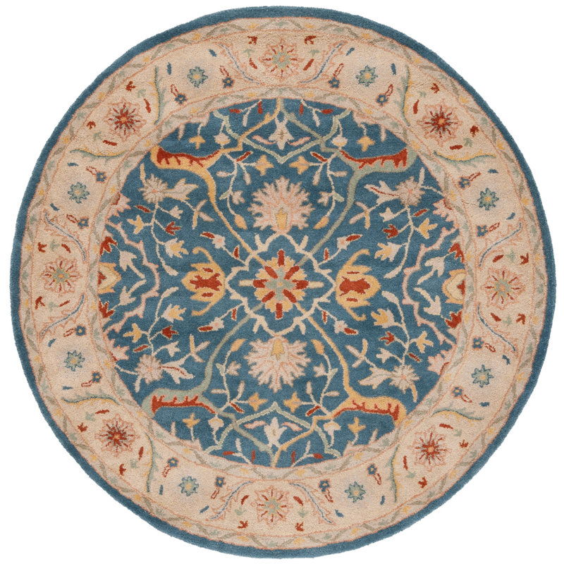 Dunbar Hand Tufted Wool Rug, Round 6'