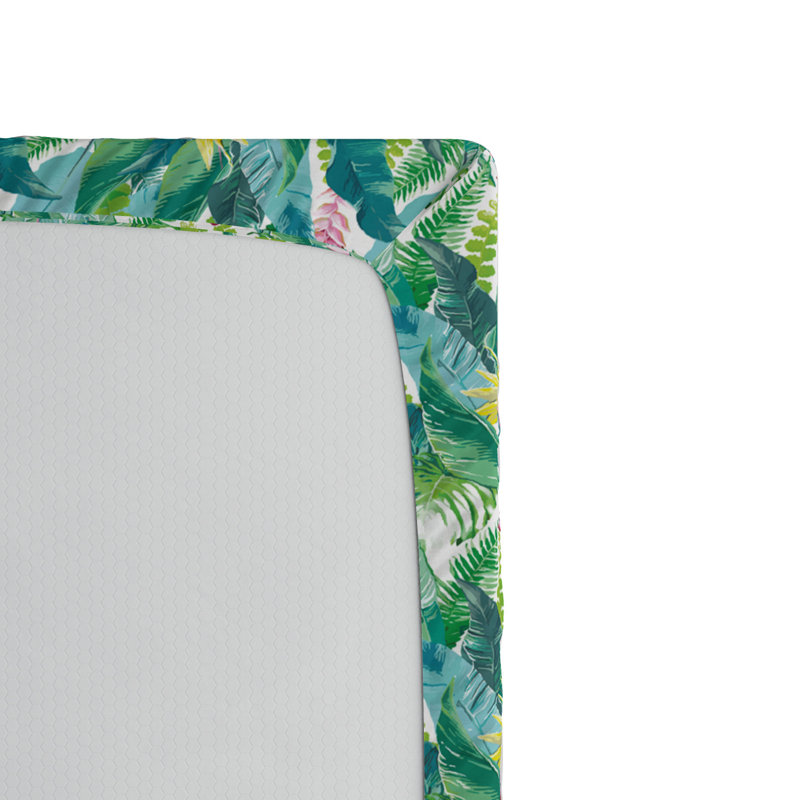 Microfiber Floral Fitted Sheet, Twin XL Fitted Sheet