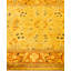 Overdyed Hand-Knotted Wool Modern-Contemporary Yellow Runner 3' 2" x 9' 10"