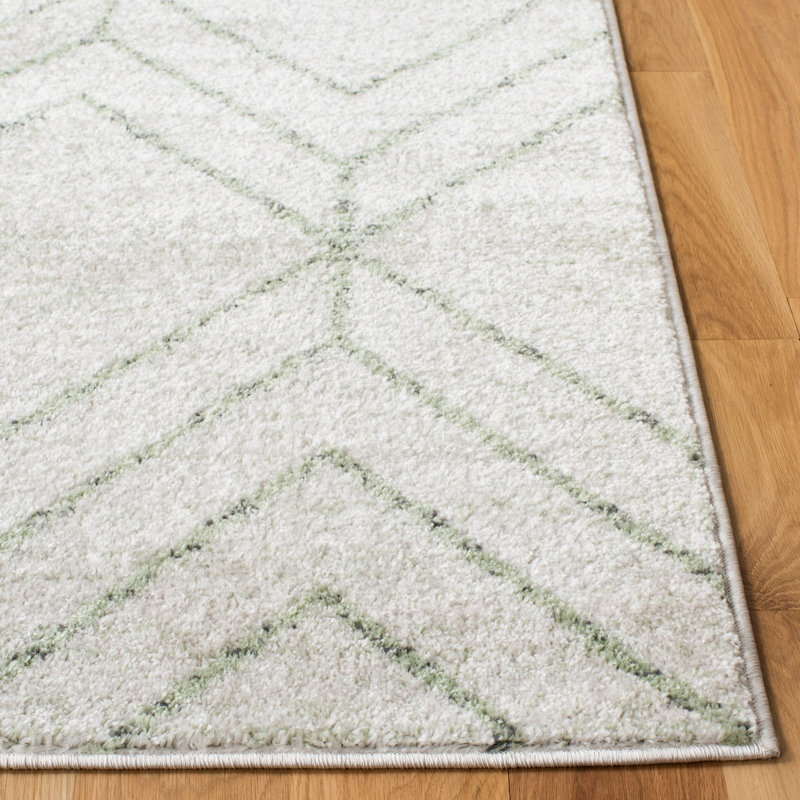 Tapis à motif géométrique Jakes Performance, Rectangle de 11 pi x 15 pi