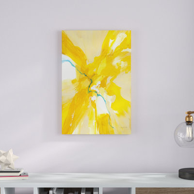 «Sunburst» par Danhui Nai, reproduction d'art sur toile non encadrée