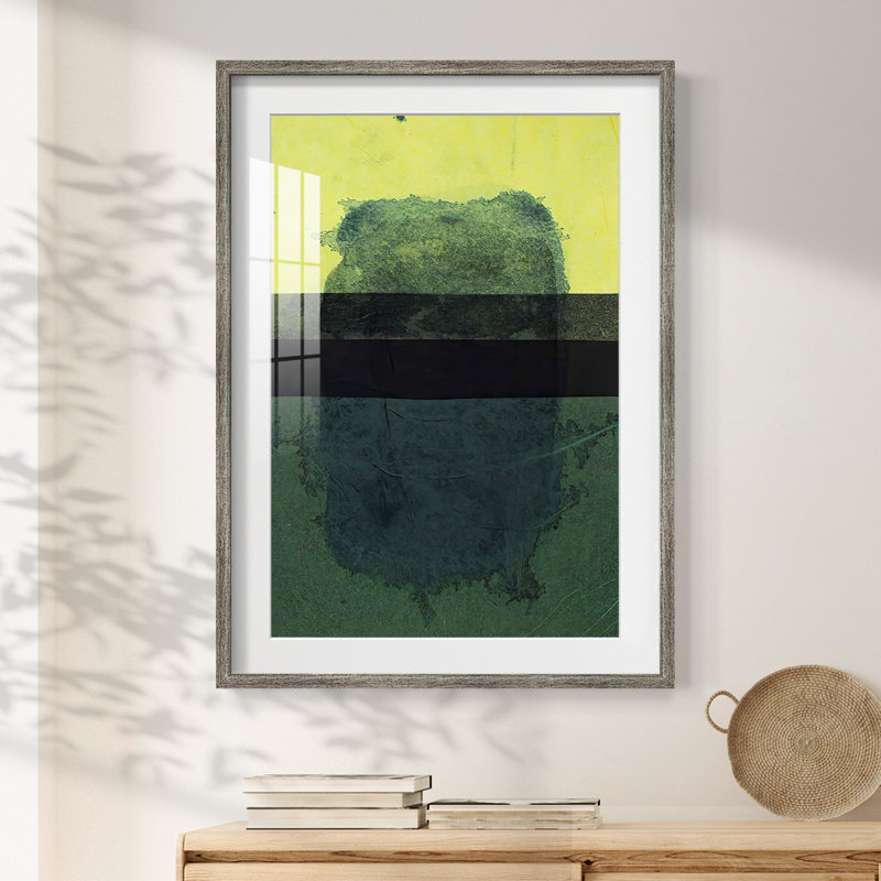 Souvenirs de Rothko III - impression encadrée, Vieilli, H 28,5 po x l 20,5 po