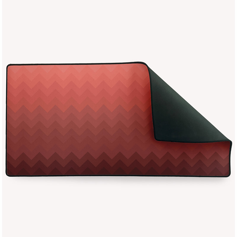Tapis de bureau Bradly 31,5 po x 15,75 po Bradle, Orange