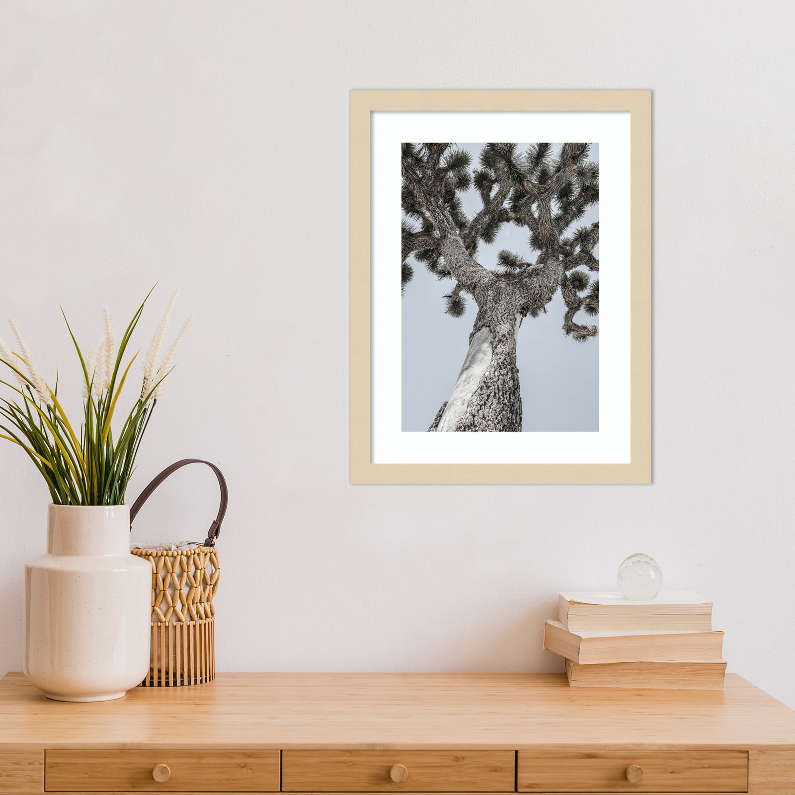 Daisey "Joshua" Print by Shot by Clint, 17" H x 13" W, Brown 