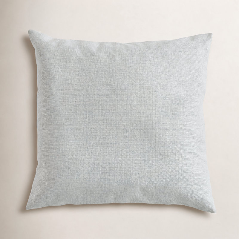 Coussin d'extérieur carré 20 po Sylvie, Bleu