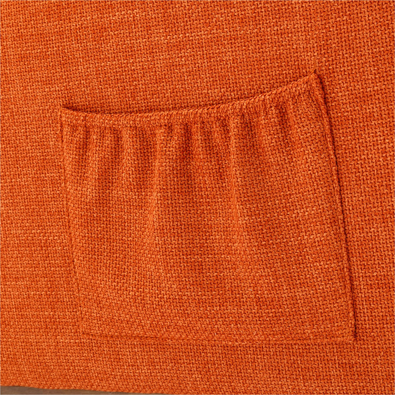 Chaise berçante de salon, Orange