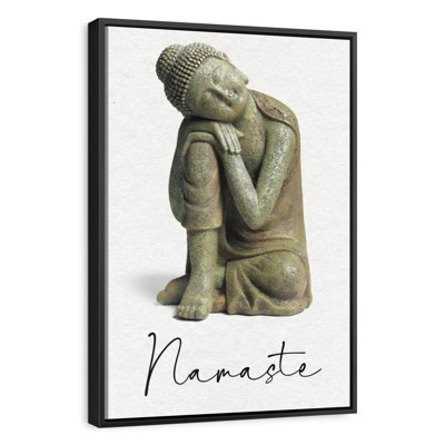 Bouddha Namaste assis