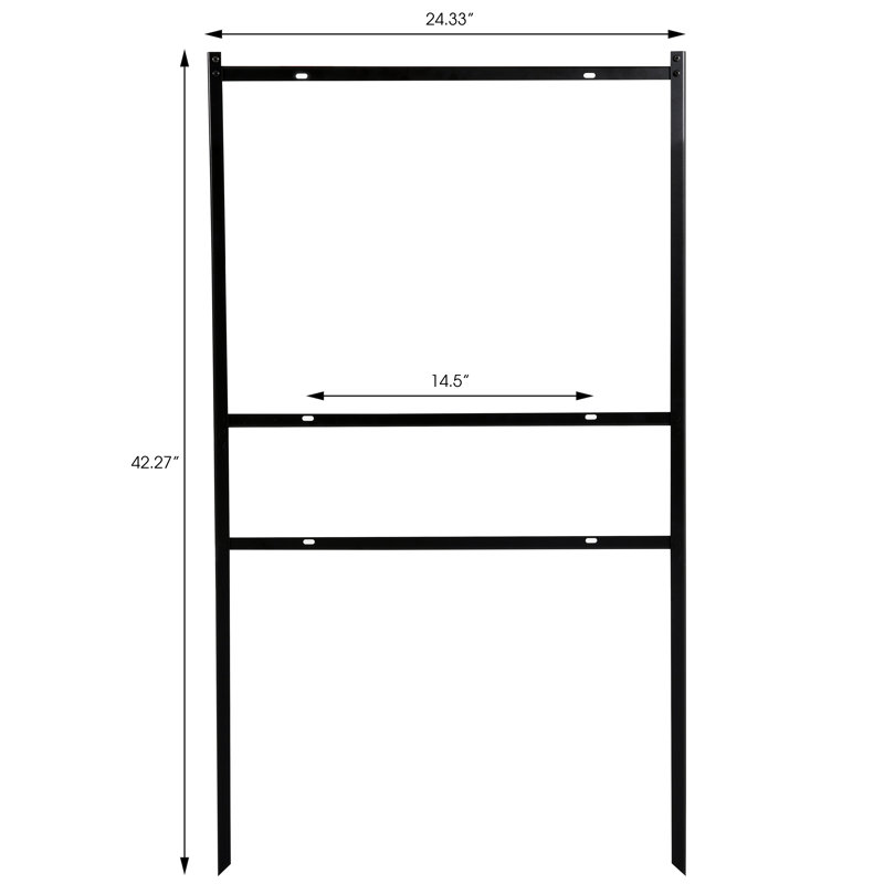 H Frame Real Estate Yard Single Rider