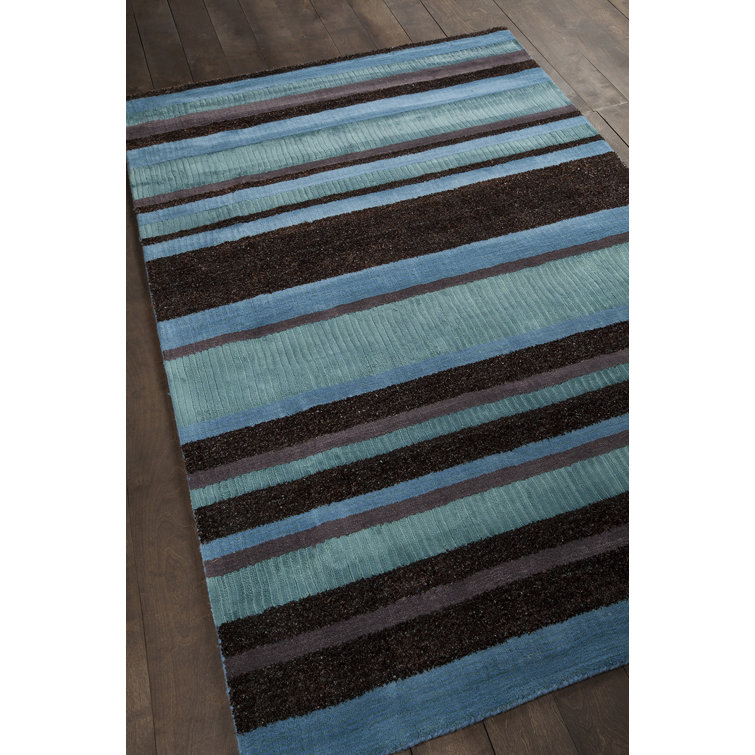 Performance Wool Striped Indoor Rug