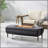 Rectangular Steel Propane Fire Pit Table 40000 BTU For Outdoor Patio Garden Backyard