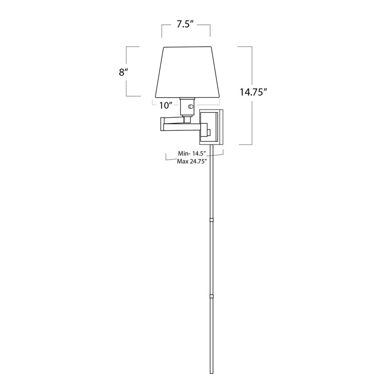Virtue Sconce, Oil Rubbed Bronze