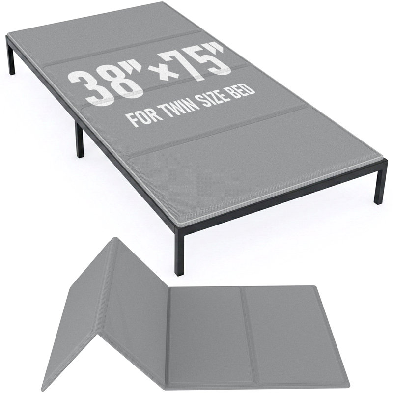 Bunkie Board 38" x75'', 10mm Bed Boards for Under Mattress, Breathable, Noise Minimizing, Moisture Resistant Bunkieboards, Heavy Duty Bed Support Board for Platform & Slatted Frames