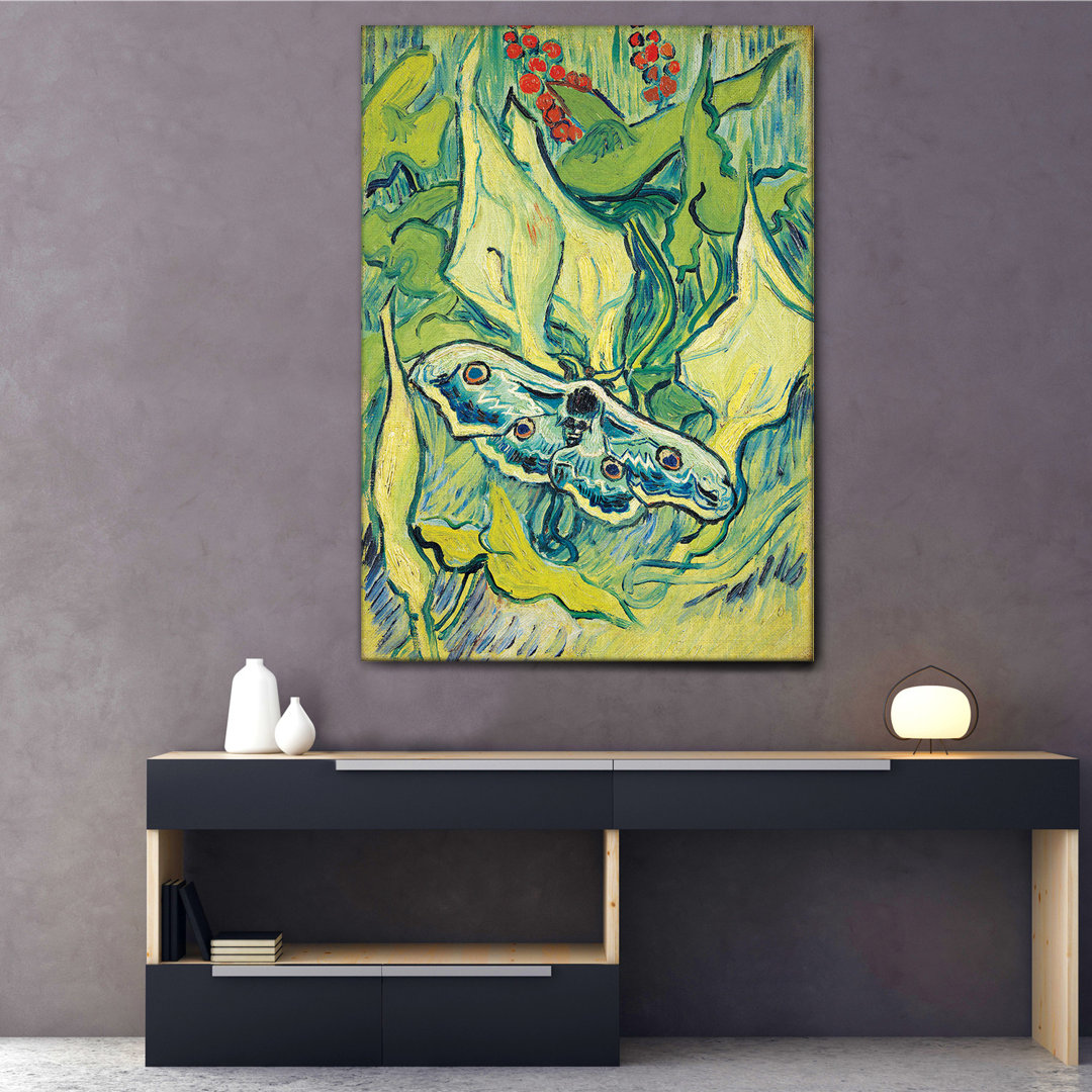 Leinwandbild Großer Pfau von Vincent Van Gogh