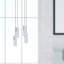 Luminaire suspendu cylindrique 4 lumières DEL Andromedae-1522829692