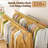 Madalin 630lbs Clothing Racks with Wheels Heavy Duty Clothes Rack Metal Clothes Storage, Portable Closet-1859701719