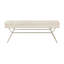 Banc contemporain tapissier Beige