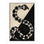 Tapis noir à motif géométrique doux et moelleux en forme de serpent-1770625256