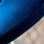 Tabourets de bar pivotants rembourrés réglables en bleu, ensemble de 2-2096853664