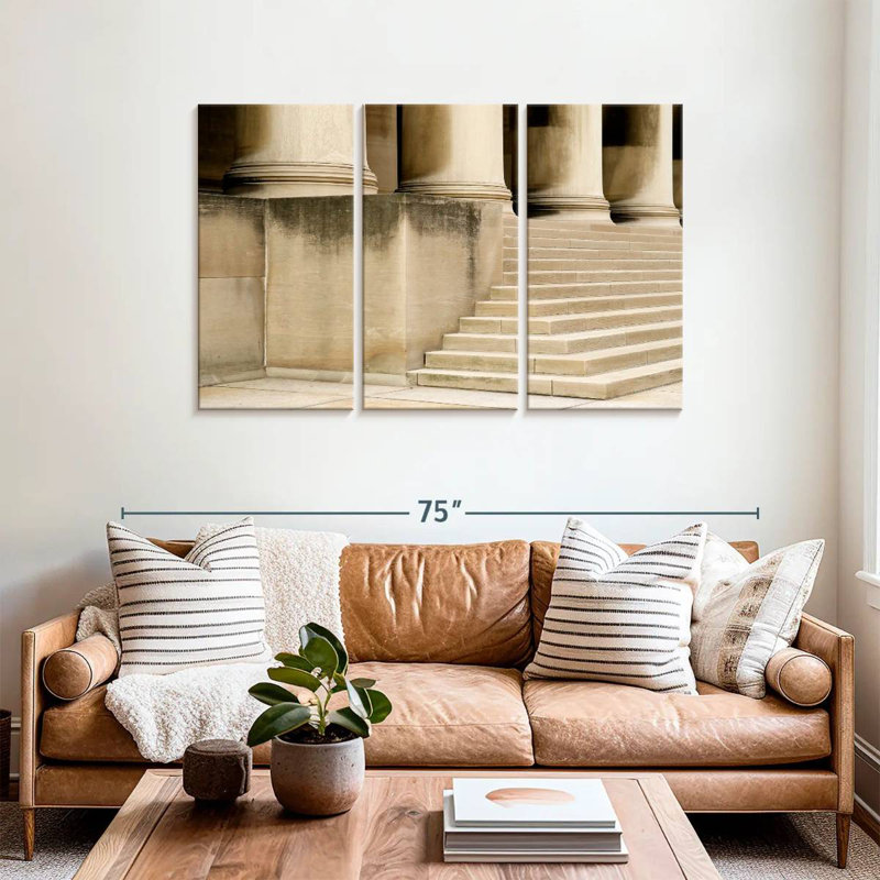 Lilie Columns And Steps, 36" H x 57" W