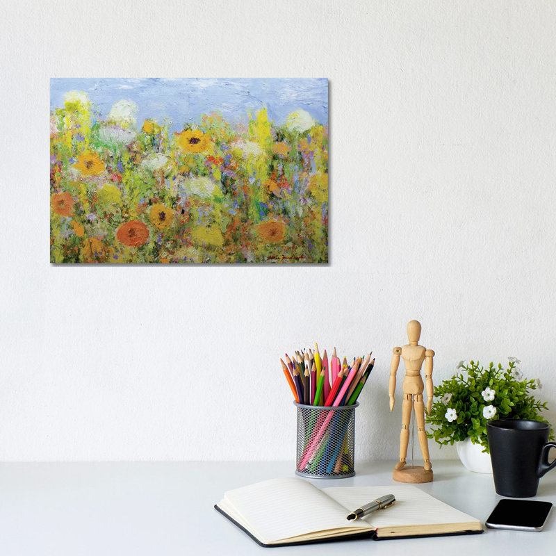Dandelion Dust by Allan Friedlander - Wrapped Canvas Print, 20.32 cm H x 30.48 cm W