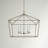 Tari 5-Light Dimmable Geometric Lantern Chandelier -1121332447