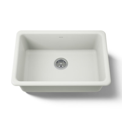 Iron/Tones 27" top-/undermount single-bowl kitchen sink