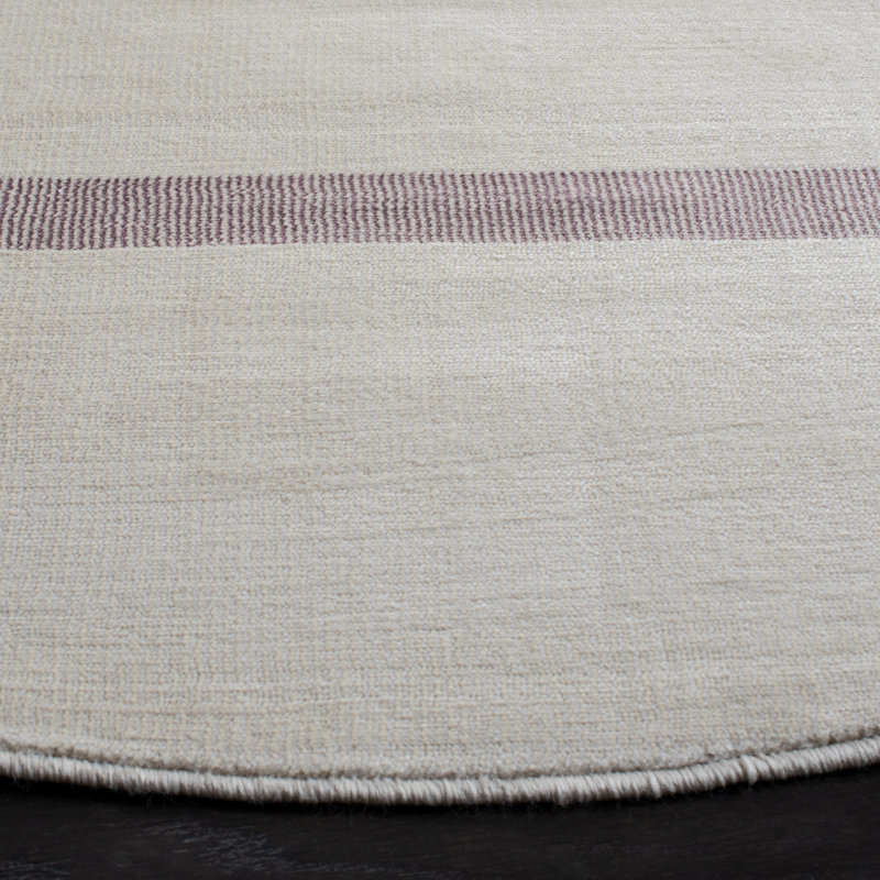 Bchester 300 Performance Striped Rug, Round 6'7"