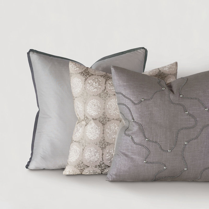 Liam Square Pillow Cover & Insert