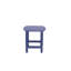 Table d'appoint d'extérieur carrée en PEHD durable Adirondack, résistante aux intempéries et facile à entretenir pour le patio et le jardin