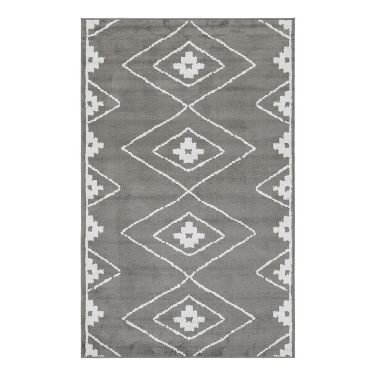 Latitude Run® Vefsna Nikolis Rug Gray