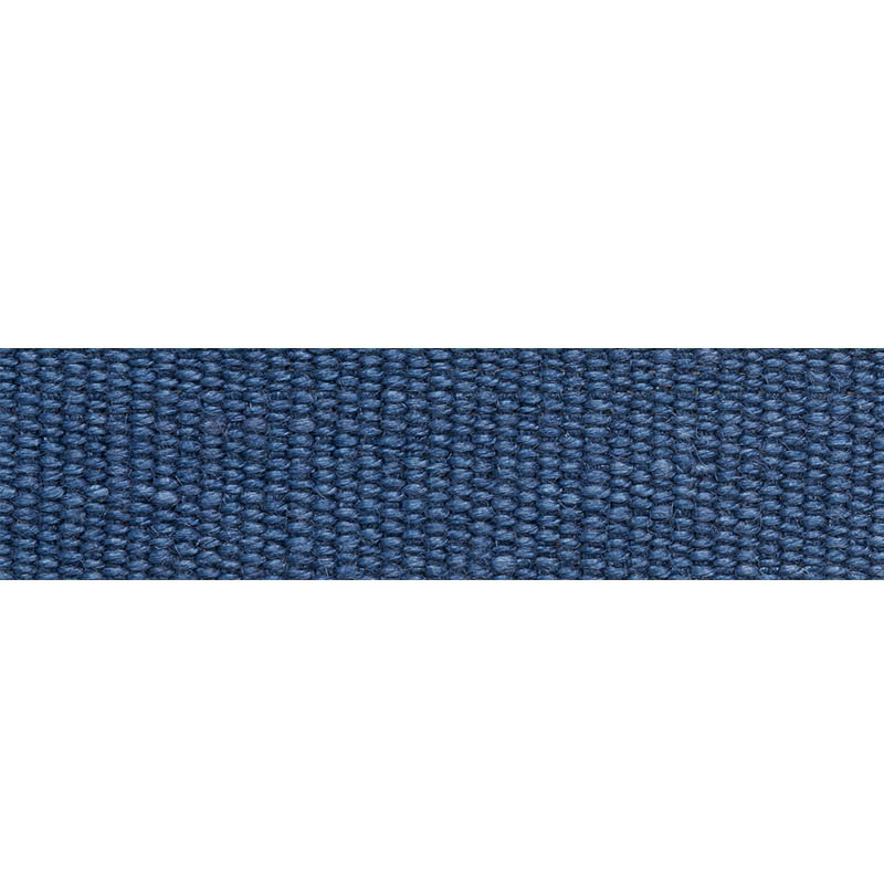 Ruban de lin Mathias étroit, Indigo