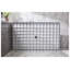 Glasstone 60x36 Inch White Shower Base with SMC Solid Finish - Anti-Slip Surface & Stainless Steel Drain Cover