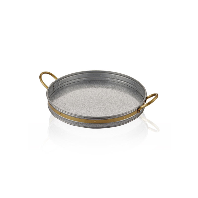 Aubepine Steel Decorative Tray