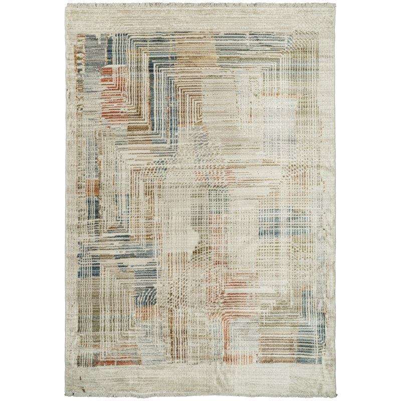 Juno Abstract Rug, Rectangle 6'7" x 9'2"