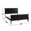 Wooden Sleigh Design Bed-588600956-588600953