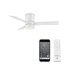 Ventilateur de plafond encastré intelligent à 3 pales intérieur / extérieur Axis avec télécommande et ensemble d'éclairage à DEL inclus-50618018-104550579-50618017