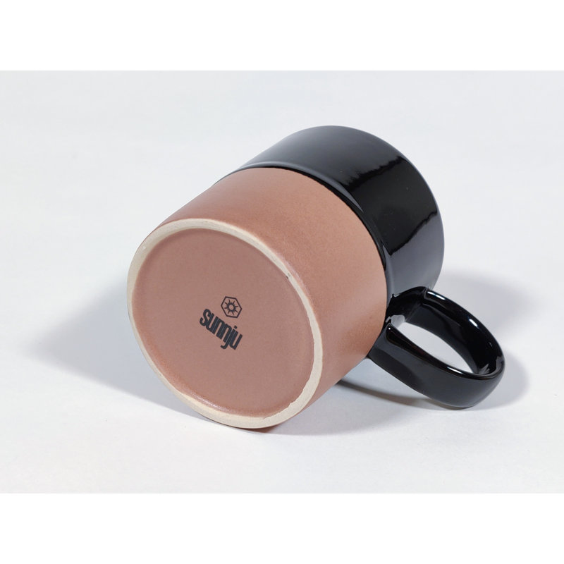 Salamonia Ceramic Coffee Mug, Black