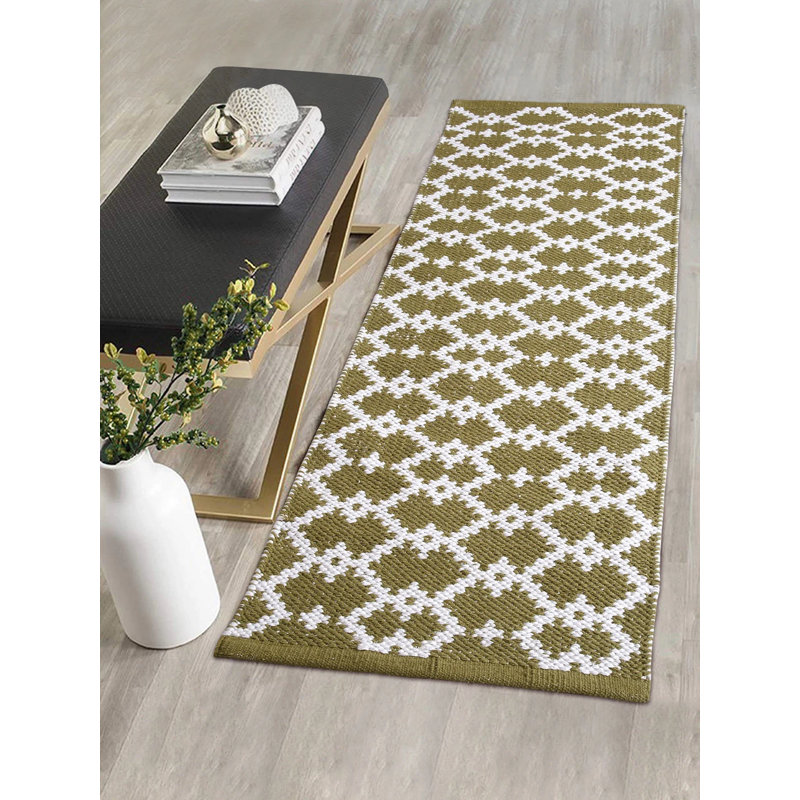 Madge moderne | Grand motif Madge | Meilleurs tapis pour la décoration de chambre à coucher | Motif abstrait d'inspiration artistique | Cadeau fait à la main